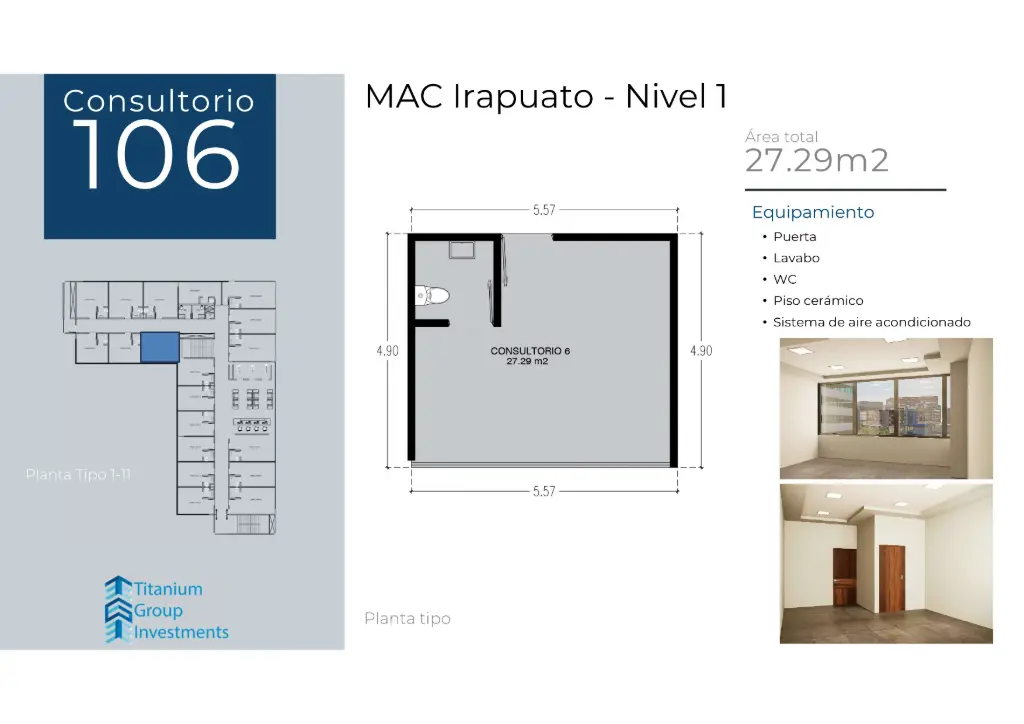 [IRA_2.0_N01_C106] Consultorio 106