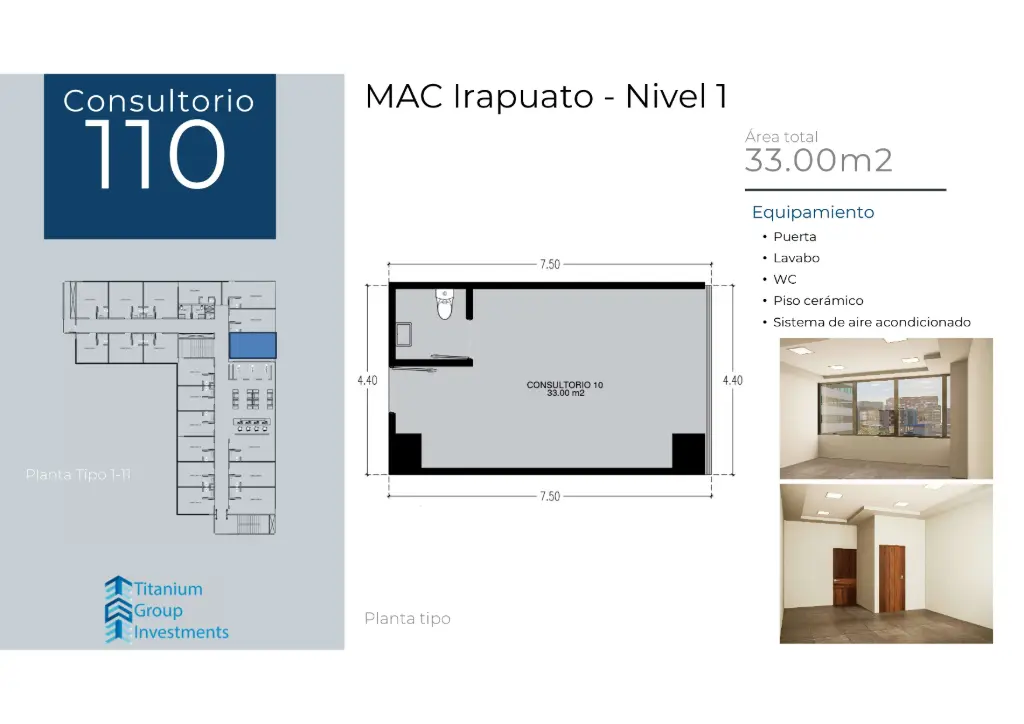 [IRA_2.0_N01_C110] Consultorio 110