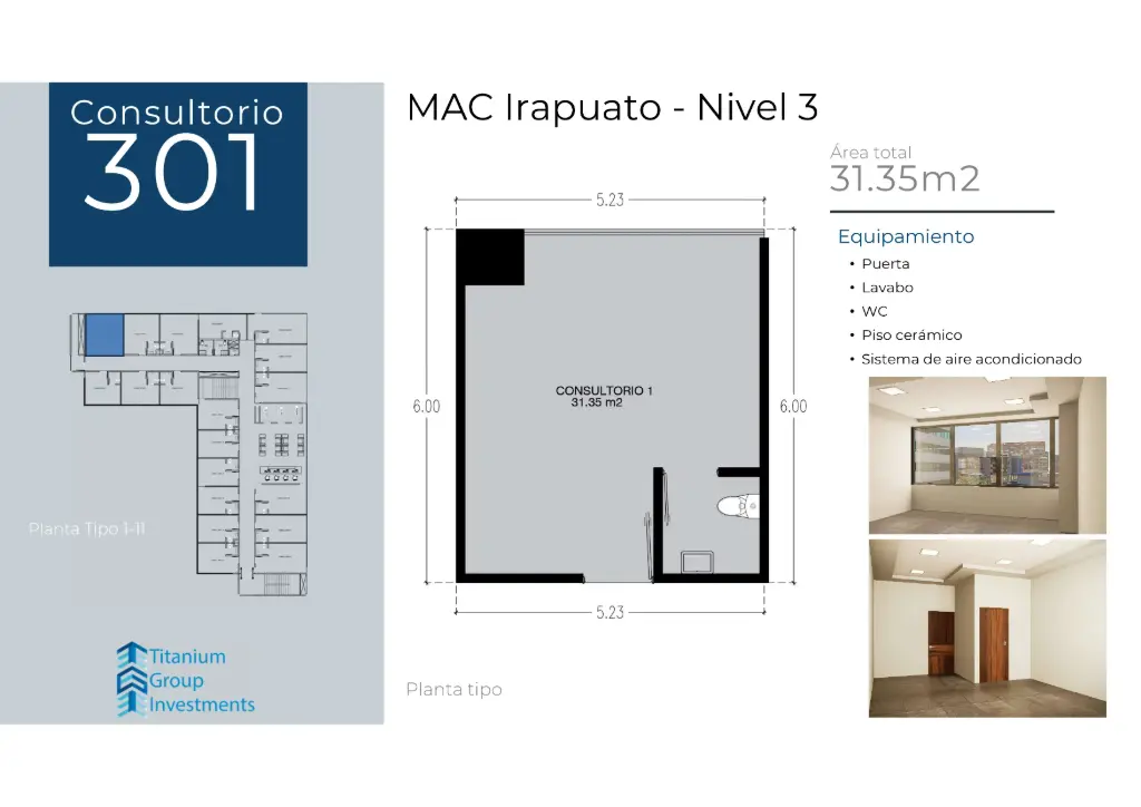 [IRA_2.0_N03_C301] Consultorio 301