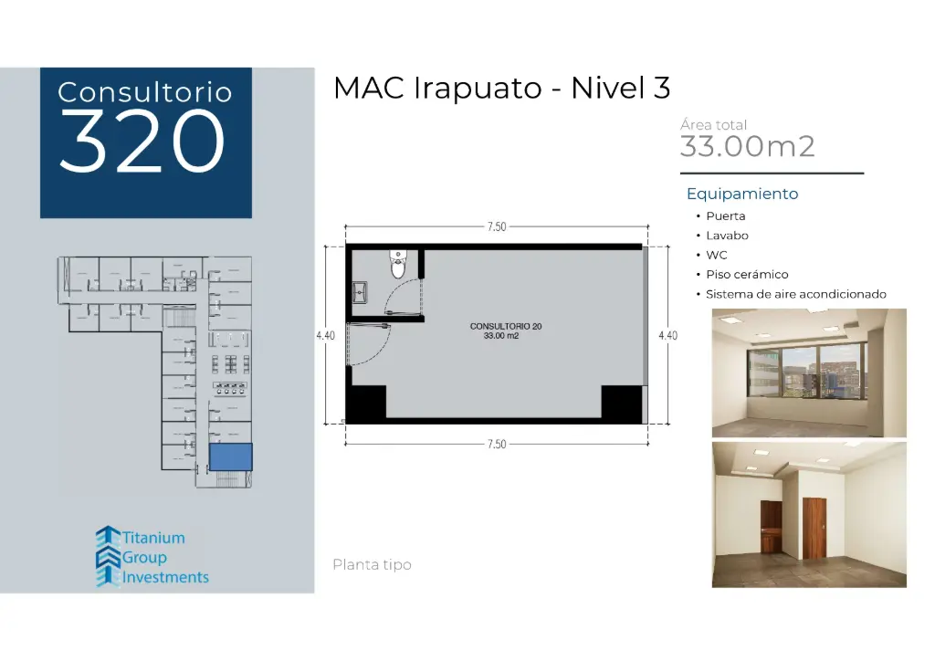 [IRA_2.0_N03_C320] Consultorio 320