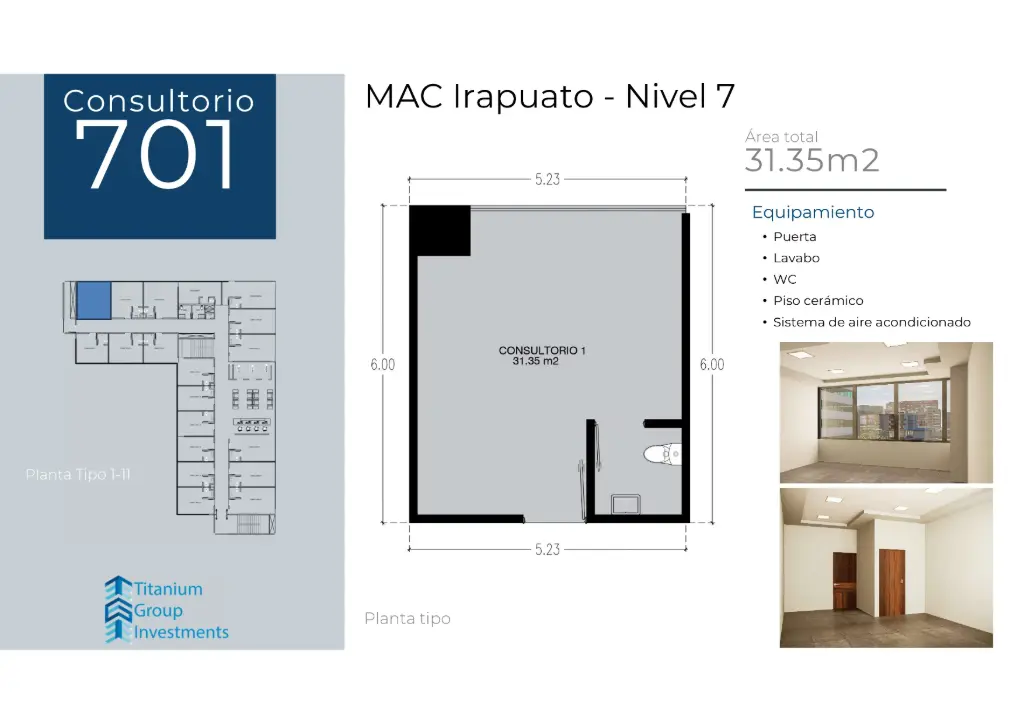 [IRA_2.0_N07_C701] Consultorio 701